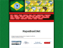 Tablet Screenshot of mapasbrasil.net